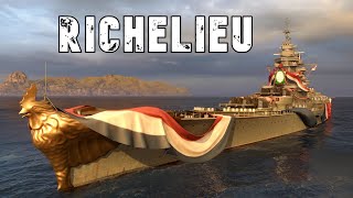 World of WarShips Richelieu  3 Kills 197K Damage [upl. by Hovey]