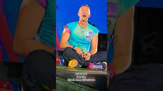 4K Coldplay  Paradise from front row Live in Roma 15072024 Stadio Olimpico coldplayrome [upl. by Notlrahc]