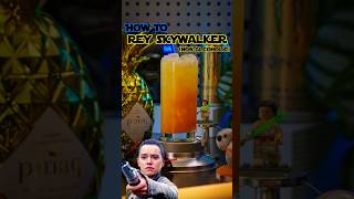 How To Make Rey Skywalker  NonAlcoholic Star Wars Drink  reyskywalker starwarssincitybartender [upl. by Lewellen362]