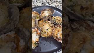 Charbroiled oysters with lump crab meat recipe foodie fyp seafood oysters clubbkitchenbykiaj [upl. by Kaz]