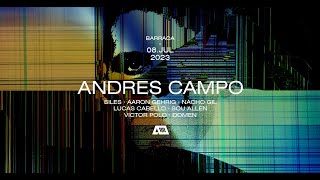 Siles  Barraca  WarmUp To Andres Campo Live Sound 2023 07 08  Use 1080HD [upl. by Col]