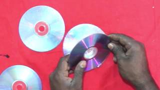 How to make a rotating LED Lights with CD for home [upl. by Drugi628]