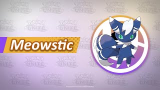 Meowstic male  Pokémon UNITE [upl. by Euk786]