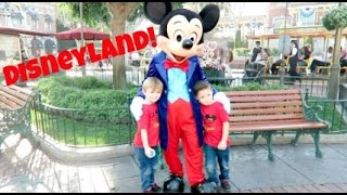 TWINS BIRTHDAY TRIP TO DISNEYLAND [upl. by Nuawtna462]