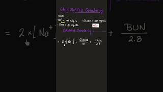 Can you help this hospital patient with his lab results Calculated Osmolality [upl. by Blasien]