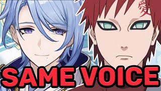 Kamisato Ayato Japanese Voice Actor In Anime Roles Akira Ishida Gaara Kotarou Genshin Impact [upl. by Aryamoy]