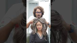 shanuzzsaloon hairstyle hairstyles shanuzzunisexsalon hair reels salon tranding viralshort [upl. by Anor]