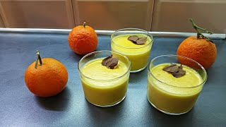 Receta sorbetes de mandarina natural 4 ingredientes [upl. by Matthiew675]