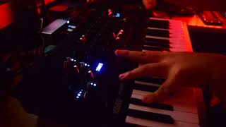 Korg Minilogue XD  Cinematic Ambient demo  quotOrange Fuguequot [upl. by Devlen]