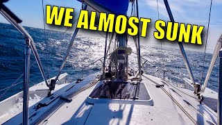 TAKING ON WATER WHILE CROSSING TO THE OUTER HEBRIDES… we almost CAPSIZED  Ep143 [upl. by Urban]