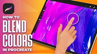 How To Mix Colors In Procreate To Make New Colors [upl. by Enerak353]