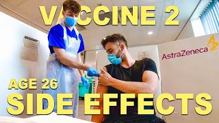 2ND DOSE COVID VACCINE AstraZeneca  My Side Effects Reaction Vlog [upl. by Eiltan143]