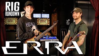 ERRA Rig Rundown with Jesse Cash amp Clint Tustin Guitar Gear Tour [upl. by Neelehtak837]