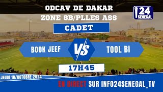 🛑EN DIRECT NAVETANE ZONE 8B CADET ASC BOOK JEEF VS TOOL BI STADE MUNICIPALE DES PARCELLES ASSAIN [upl. by Illom284]