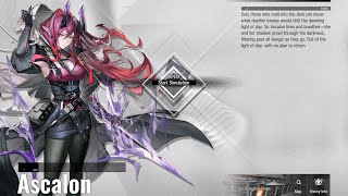 Arknights Paradox SimulationAscalon [upl. by Tcideneb]