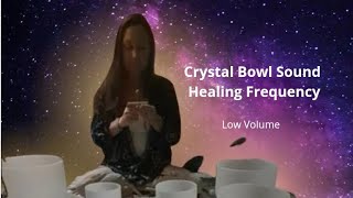 Crystal bowl sound healing Frequency [upl. by Oirottiv510]