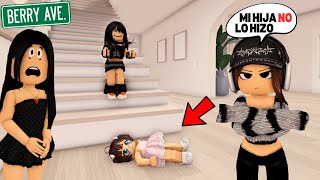 LA HIJA DE MI AMIGA MALTRATA A AGATHA ME PELEO CON ELLA BERRY AVENUE ROBLOX [upl. by Nylrak176]