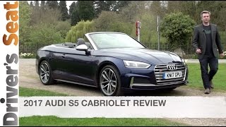 Audi S5 Cabriolet 2017 Review  Drivers Seat [upl. by Kciv]