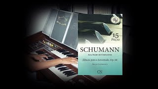 09 O cavaleiro selvagem Schumann Op 68  Órgão [upl. by Elocal]