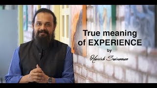 🆕true meaning of experience 👉 what is experience amazing [upl. by Odravde135]