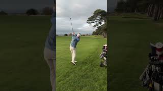 Ganton Golf Club 16th hole 145 yards 9 iron golf golfswing birdie [upl. by Ninaj]