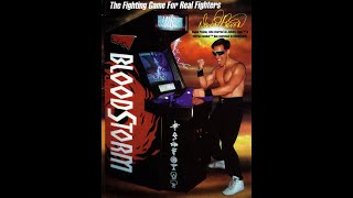 Blood Storm 1994  Arcade MAME [upl. by Lowry]