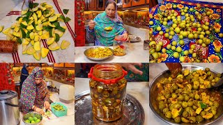 HomeMade Lasora Aur Keri ka Achar Ghar Mai Ho To Har Khany Ka Taste Dubala Hojye 🥭Achar Recipe [upl. by Terb]