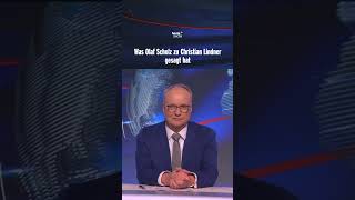 Was Olaf Scholz zu Christian Lindner gesagt hat  heuteshow shorts [upl. by Norraj]