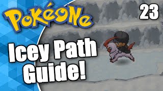 PokeOne  Icey Path Guide Pokemon MMO 23 [upl. by Essirehc]