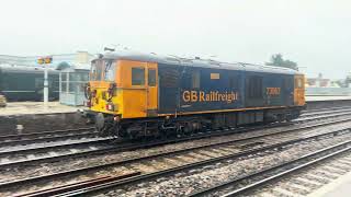 73963 ‘Janice’ 0Z73 Tonbridge West Yard to Tonbridge West Yard  Redhill Surrey 27th Sep 2024 [upl. by Lezirg374]