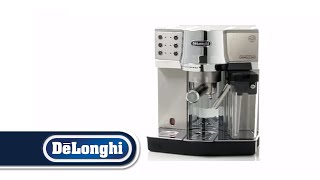 DeLonghi Coffee Machine EC850mp4 [upl. by Steffy]