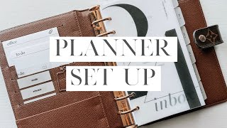 Mid Year Planner Refresh Louis Vuitton MM Agenda Set Up  Academic amp Reference Planner [upl. by Grube]