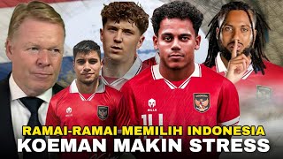 “Koeman Gelisah Pemainnya Lebih Milih Indonesia” Saat Invasi Pemain Belanda ke Timnas Berlanjut [upl. by Nicolle]