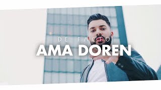 DE FACTO  Ama Doren Official 4K Video [upl. by Strepphon]