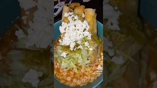 food flautas cooking fypシ゚viral lovetocookformyfamily [upl. by Yaral]