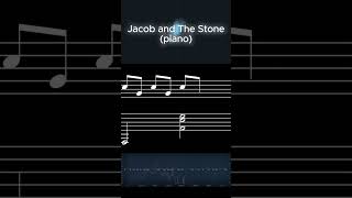 Jacob and the Stone  piano version original by Emile Mosseri [upl. by Borrell]