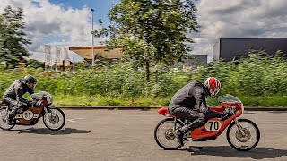 Minarelli P6  50cc Race 2 Schoonhoven 2024 [upl. by Imehon]