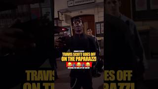 Travis Scott chases off PAPARAZZI 😂🤷🏽‍♂️💯 travisscott hiphop rapper [upl. by Chuu]