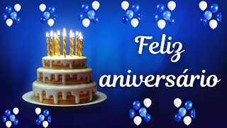 Feliz Aniversário  mensagem de aniversário  que o seu dia seja de muita celebração [upl. by Milks]