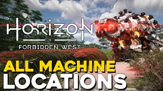 Horizon Forbidden West All Machine Locations How To Scan All Machines [upl. by Eveivenej]