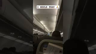 Major turbulence while flying threw thunderstorm aviation airplane flugzeug plane turbulence [upl. by Akemej]