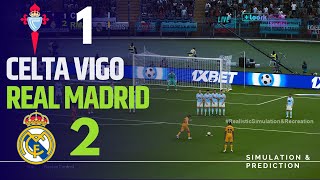 CELTA VIGO 12 REAL MADRID • Highlights • LaLiga 2425  SimulaciónRecreación [upl. by Adriana]