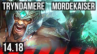 TRYNDAMERE vs SMOLDER MID  Rank 8 Trynda 312  KR Challenger  1421 [upl. by Wulf]