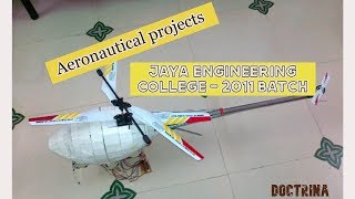 Final year Aeronautical Projects Jaya Engg college 2011 passed outDoctrina [upl. by Mohamed140]