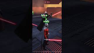 Malgus beats Caption Rex omicron 3v3 clone troopers only [upl. by Nairadal]