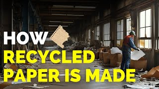 Did you know how recycled paper is made [upl. by Engle]