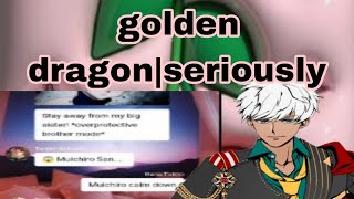 Obey me textgolden dragonseriously [upl. by Aserat]