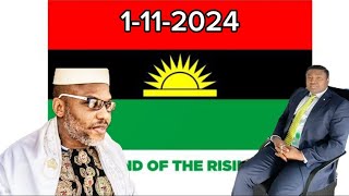 Biafra prime minister Live🔴 Mazi Simon Ekpa addressing the United States of biafra1112024 [upl. by Laurene896]