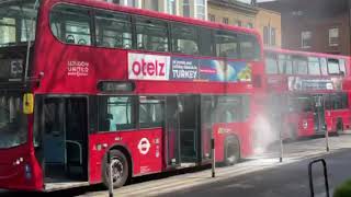 Chiswick High Road bus fire [upl. by Fulbright]