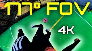 GoPro 12 Max Lens Mod 20 Test  Football POV [upl. by Isak]